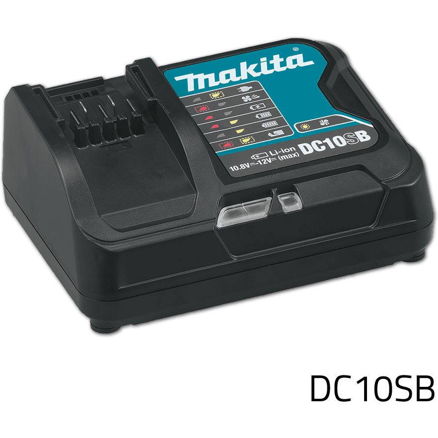 Makita DC10SB 12V Fast Charger CXT (197363-1 / 630996-7) - KHM Megatools Corp. Makita DC10SB 12V Fast Charger CXT (197363-1 / 630996-7) - KHM Megatools Corp.